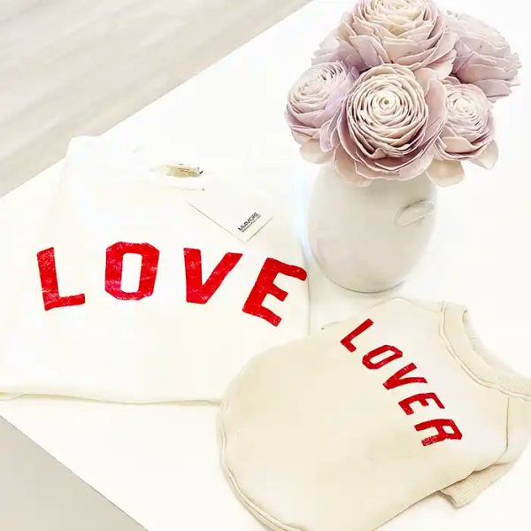 LOVER Dog Fleece Sweatshirt